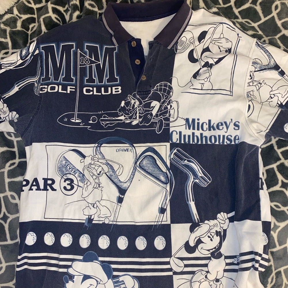 Mickey Mouse Golf Club Polo